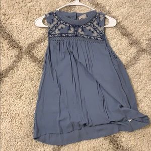 Knox Rose - blue tank top